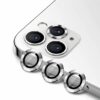 iphone 12 pro max lins kameraskydd med metallram silver 3 pack 1