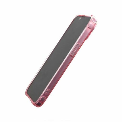 iphone 14 plus stottaligt skal med korthallare rosa 4