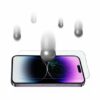 iphone 14 pro max skarmskydd hardat glas 02mm miljo 3