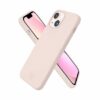 iphone 14 silikonskal rvelon sand rosa
