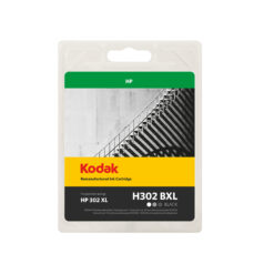kodak 302xl f6u68ae sort 15 ml hp kompatibel