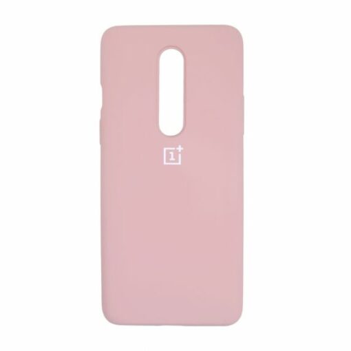 mobilskal silikon oneplus 8 rosa