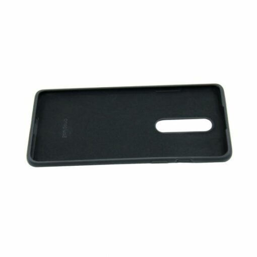 mobilskal silikon oneplus 8 svart 2