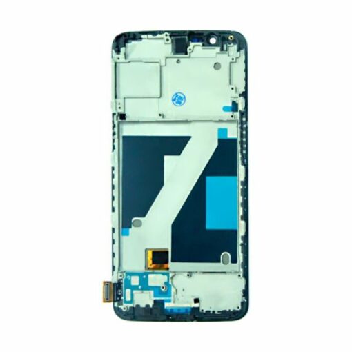 oneplus 5t skarm display svart 5