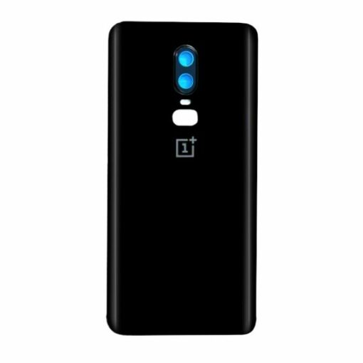 oneplus 6 baksida batterilucka spegel svart