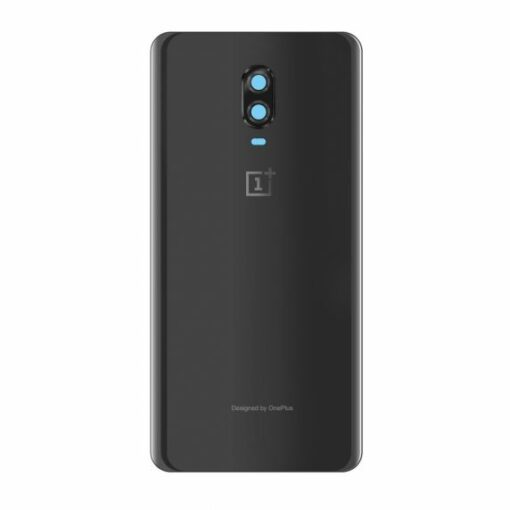 oneplus 6t baksida batterilucka spegel svart 2