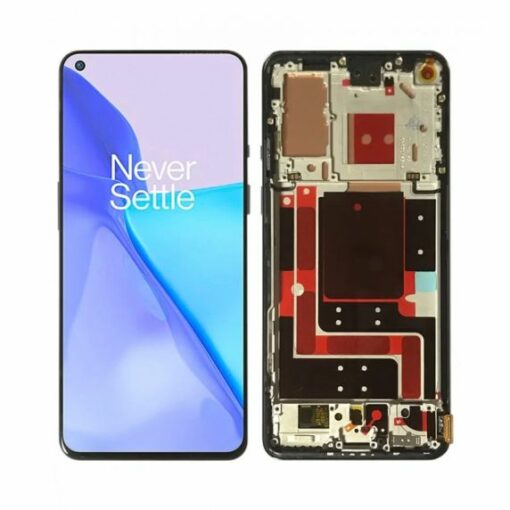 oneplus 9 skarm display bla