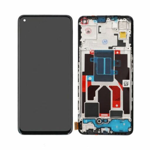 oneplus nord ce skarm display svart