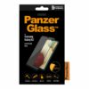 panzerglass case friendly skaermbeskytter sort transparent 30