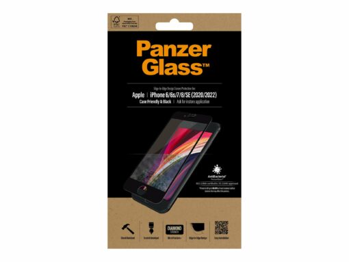 panzerglass case friendly sort for apple iphone 6 6s 7 8 se 2 generation 4
