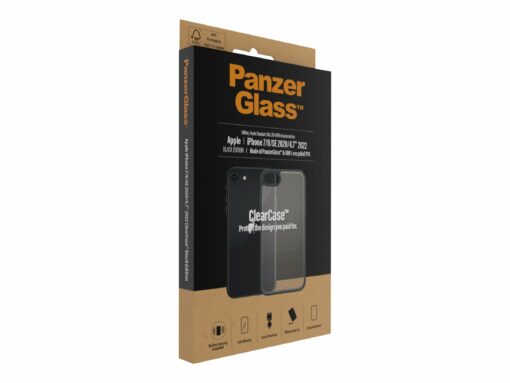 panzerglass clearcase black edition back sort for apple iphone 7 8 se 2 6