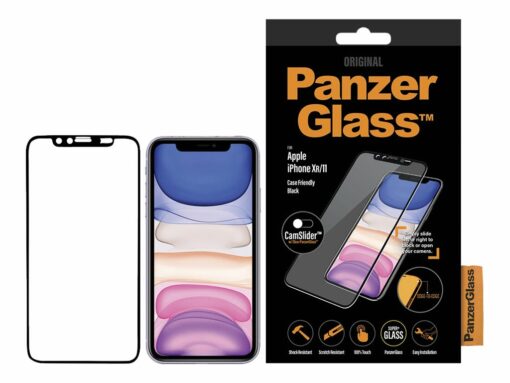 panzerglass edge to edge cam slider sort for apple iphone 11 xr 1
