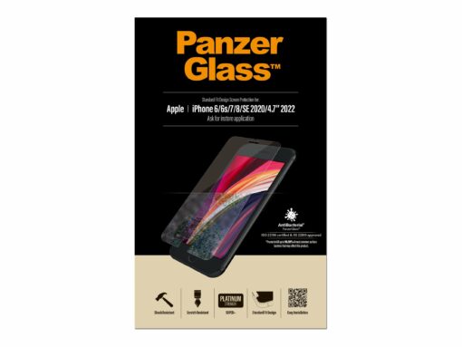 panzerglass original krystalklar for apple iphone 6 6s 7 8 se 2 4