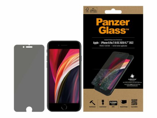 panzerglass privacy krystalklar for apple iphone 6 6s 7 8 se 2 generation 3