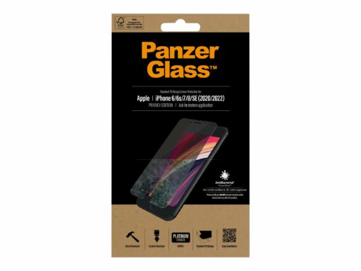 panzerglass privacy krystalklar for apple iphone 6 6s 7 8 se 2 generation 5