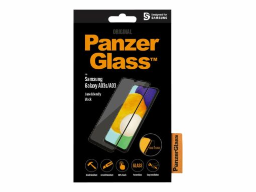 panzerglass samsung galaxy a03s case friendly black 6