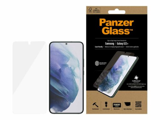 panzerglass samsung galaxy s22 case friendly black ab 3