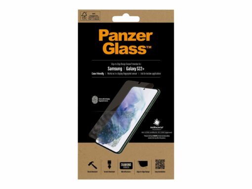 panzerglass samsung galaxy s22 case friendly black ab 4