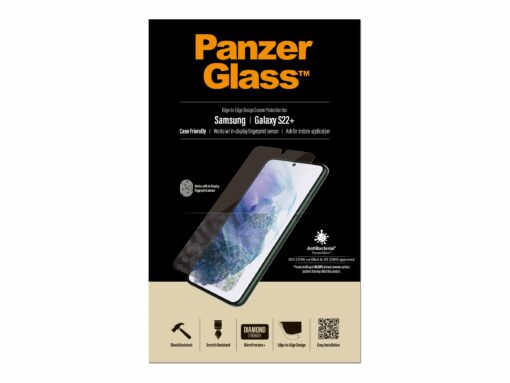 panzerglass samsung galaxy s22 case friendly black ab 5