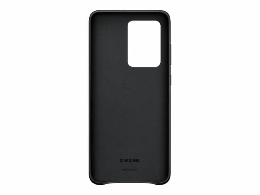 samsung leather cover beskyttelsescover aluminium laeder sort 1