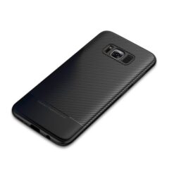 samsung s9 cover soft silicone carbon fiber black