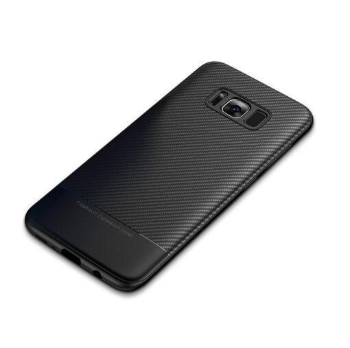 samsung s9 cover soft silicone carbon fiber black