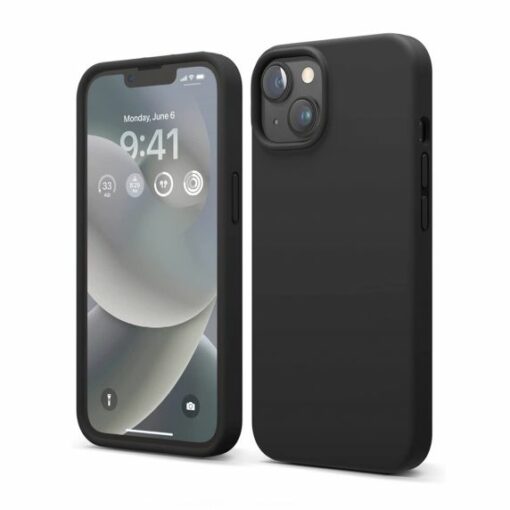 silicone case iphone 14 black