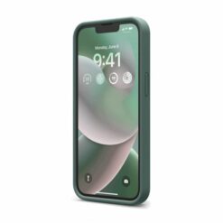 silicone case iphone 14 pine needle green 1