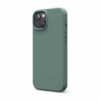 silicone case iphone 14 pine needle green 2