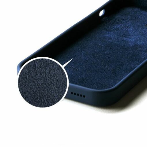 silicone case iphone 14 pro max midnight blue 3