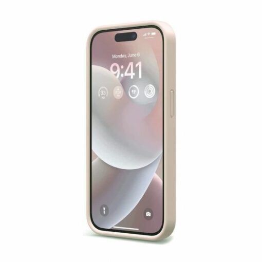 silicone case iphone 14 pro sand pink 1