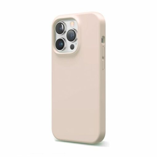 silicone case iphone 14 pro sand pink 2