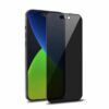 skarmskydd privacy iphone 14 pro max 3d hardat glas miljo