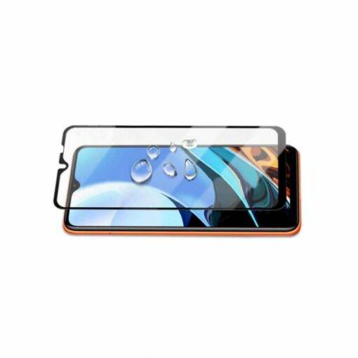 skarmskydd xiaomi redmi 9t 3d hardat glas svart miljo 2