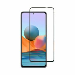 skarmskydd xiaomi redmi note 11 3d hardat glas svart