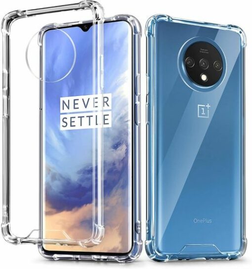 stottaligt mobilskal oneplus 7t transparent