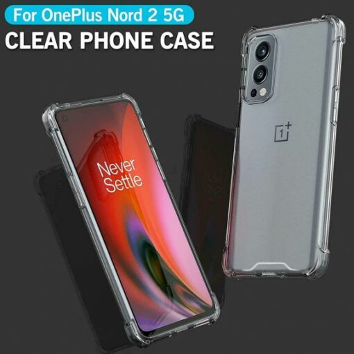 stottaligt mobilskal oneplus nord 2 5g transparent 2