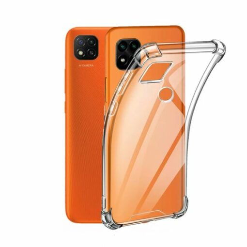 stottaligt mobilskal redmi 9c nfc transparent