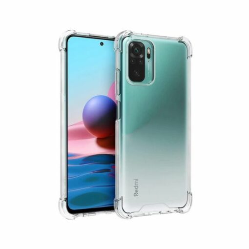 stottaligt mobilskal xiaomi redmi note 10s transparent