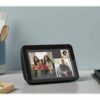 amazon echo show 8 2nd generation smart display antracit sort 3