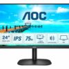 aoc 24b2xh 238 1920 x 1080 vga hd 15 hdmi 75hz