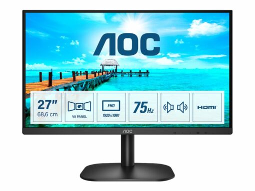 aoc 27b2am 27 1920 x 1080 vga hd 15 hdmi 75hz