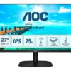 aoc 27b2h 27 1920 x 1080 vga hd 15 hdmi 75hz