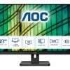 aoc 27e2qae 27 1920 x 1080 vga hd 15 hdmi displayport 75hz