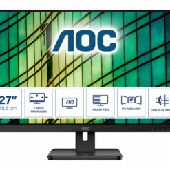 aoc 27e2qae 27 1920 x 1080 vga hd 15 hdmi displayport 75hz