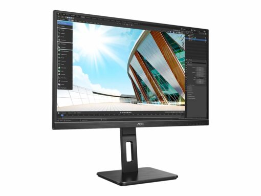 aoc 27p2q 27 1920 x 1080 dvi vga hd 15 hdmi displayport 75hz pivot skaerm 5