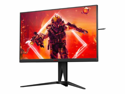 aoc agon ag275qxn 27 2560 x 1440 hdmi displayport 165hz pivot skaerm 2