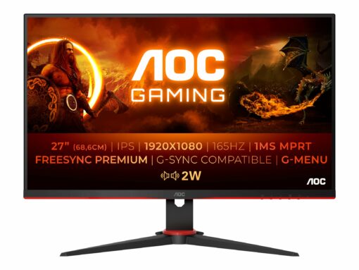 aoc gaming 27g2spae bk 27 1920 x 1080 vga hd 15 hdmi displayport 165hz 1