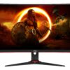 aoc gaming c24g2ae bk 24 1920 x 1080 vga hd 15 hdmi displayport 165hz 1