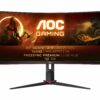 aoc gaming cu34g2x bk 34 3440 x 1440 hdmi displayport 144hz